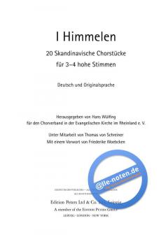 I Himmelen - 20 Skandinavische Chorstücke (Hans Wülfing) 