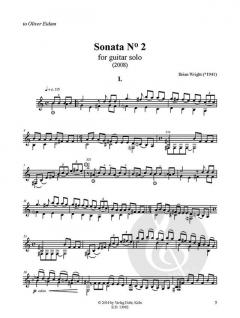 Sonata Nr. 2 von J. B. F. Wright 