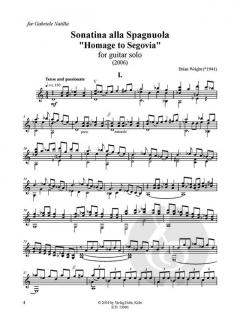 Sonatina alla Spagnuola von J. B. F. Wright 