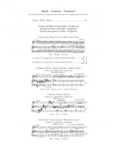 Sonaten für Klavier und Violine von Wolfgang Amadeus Mozart im Alle Noten Shop kaufen
