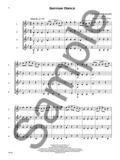 Compatible Quartets For Winds: Clarinet, Trumpet, Euphonium TC, Tenor Saxophone (Larry Clark) 