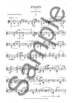 Pages 1-X von Poul Ruders 