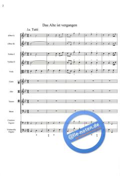 Weihnachtskantaten für den Hof Schwarzburg-Sondershausen, Teil II von Gottfried Heinrich Stölzel 