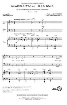 Somebody's Got Your Back von Alan Menken 