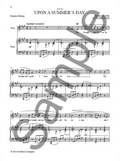 A Collection Of Songs For Voice And Piano von Herbert Howells 