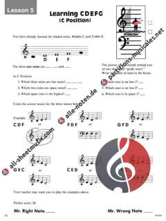 I Can Read Music Book 1 von Randall Faber 