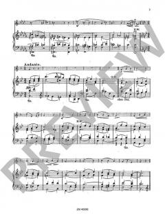Andante religioso op. 74 von Bernhard Eduard Müller für Horn in F und Klavier