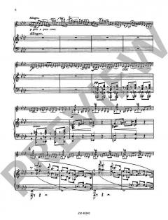 3. Concerto g-Moll op. 99 von Jenö Hubay für Violine und Klavier im Alle Noten Shop kaufen