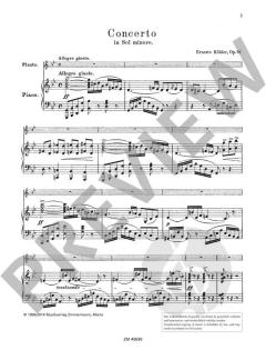 Concerto in Sol minore op. 97 von Ernesto Köhler für Flöte und Klavier im Alle Noten Shop kaufen