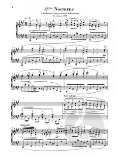 Nocturnes von Erik Satie 