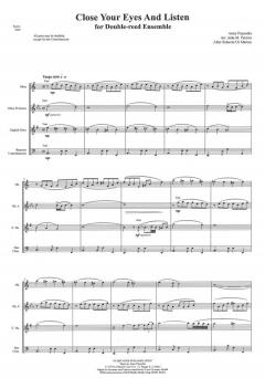 Close Your Eyes And Listen von Astor Piazzolla für Holzbläser Quartett im Alle Noten Shop kaufen
