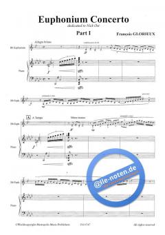 Euphonium Concerto von François Glorieux 