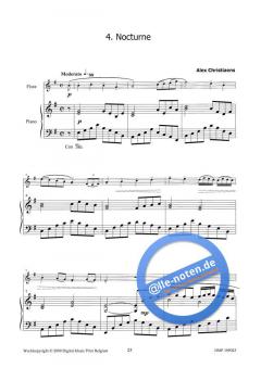 Five Pieces for Flute von Alex Christiaens 