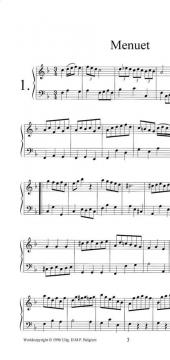 Notenbüchlein für A.M.Bach von Johann Sebastian Bach 