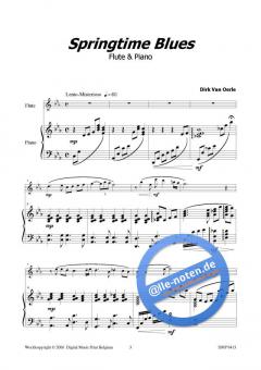 Springtime Blues von Dirk van Oerle 