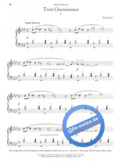 Gymnopédies And Gnossiennes von Erik Satie 