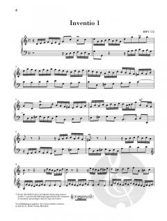 Zweistimmige Inventionen von Johann Sebastian Bach 