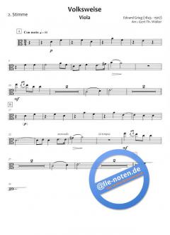 Volksweise von Edvard Grieg (Download) 