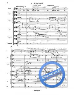 Sieben frühe Lieder von Alban Berg für Singstimme und Orchester im Alle Noten Shop kaufen (Partitur)