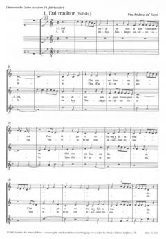 3 kanonische Lieder aus dem 14. Jahrhundert 
