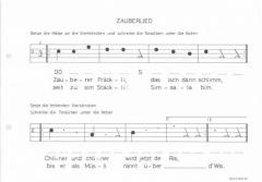 Praxis der musikalischen Elementarerziehung 2 - Arbeitsblätter für die Kinder 