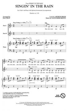 Singin' In The Rain (Nacio Herb Brown) 