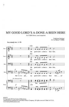 My Good Lord's A-Done-A Been Here (Download) 