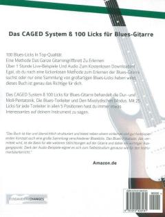 Das Caged System & 100 Licks für Blues Gitarre von Josef Alexander 