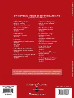 Six Elizabethan Songs von Dominick Argento 