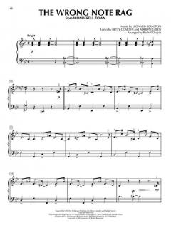 Broadway Piano Solos von Leonard Bernstein 