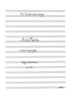 Ave Maria Op. 196 von Vagn Holmboe 