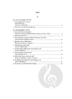 24 kleine Duos nach Opernmelodien Band 2 von Wolfgang Amadeus Mozart 