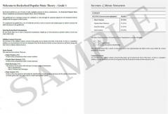 Rockschool: Popular Music Theory Workbook (Grade 3) 