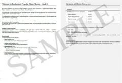 Rockschool: Popular Music Theory Workbook (Grade 8) 
