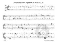 Il Primo Libro di Capricci fatti sopra diversi Soggetti, et Arie von Girolamo Frescobaldi 