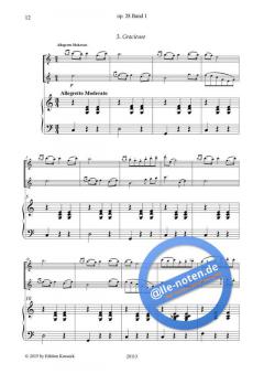6 kleine Fantasien op. 28 - Band 1 von Jules Demersseman für 2 Flöten und Klavier im Alle Noten Shop kaufen