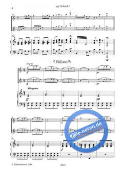 6 kleine Fantasien op. 28 - Band 2 von Jules Demersseman für 2 Flöten und Klavier im Alle Noten Shop kaufen
