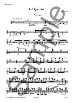 3rd Quartet von Simon Holt 