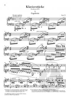 Klavierstücke von Johannes Brahms im Alle Noten Shop kaufen - HN9564