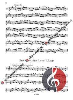 100 tägliche Studien für Violine Heft 3 von Bruno Döring im Alle Noten Shop kaufen
