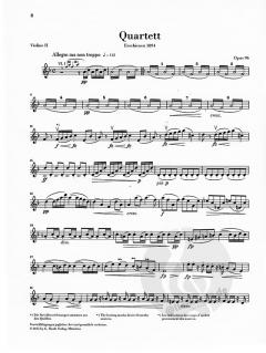 Streichquartett F-dur op. 96 von Antonín Dvorák im Alle Noten Shop kaufen (Stimmensatz) - HN1232