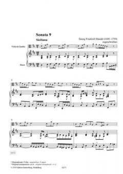 12 Kasseler Sonaten Heft 3 von Georg Friedrich Händel 