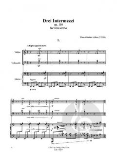 Drei Intermezzi op. 110 (Hans-Günther Allers) 