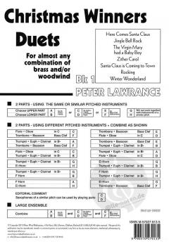 Christmas Winners Duets Book 1 