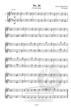 24 Latin-Duette in Eb von Bernd Frank 