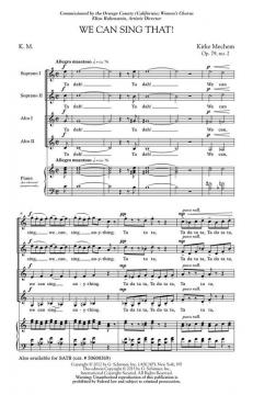 We Can Sing That (Download) 