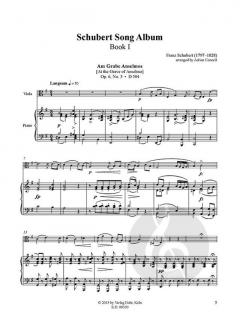 Schubert Song Album I für Viola und Klavier im Alle Noten Shop kaufen
