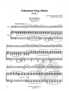 Schumann Song Album I für Violoncello und Klavier im Alle Noten Shop kaufen