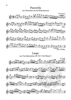Weihnachtsmusik für Flöte und Klavier 
