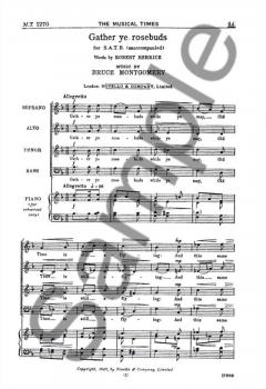 Gather Ye Rosebuds von Bruce Montgomery 